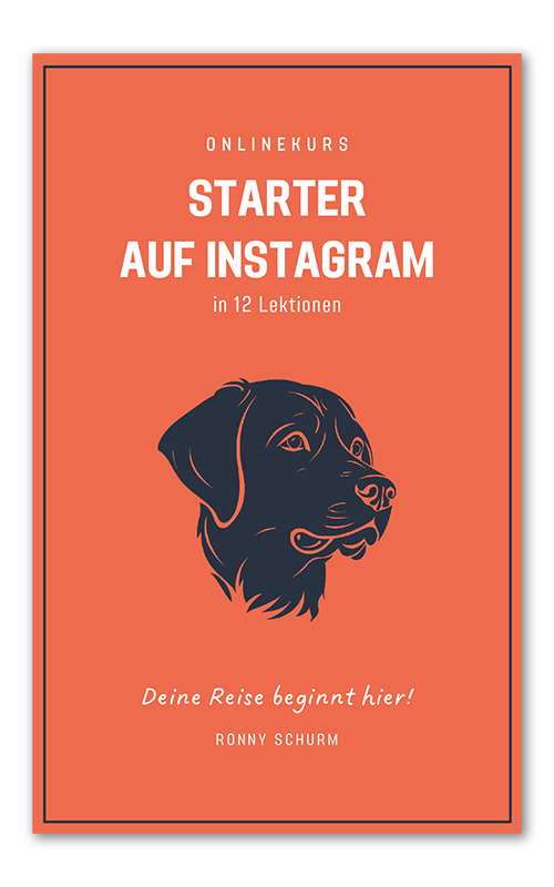 Onlinekurs für Hundebesitzer: Starter auf Instagram Mitgliederbereich und Video-Kurse